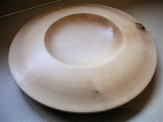 Paul hunt's commended sycamore bowl